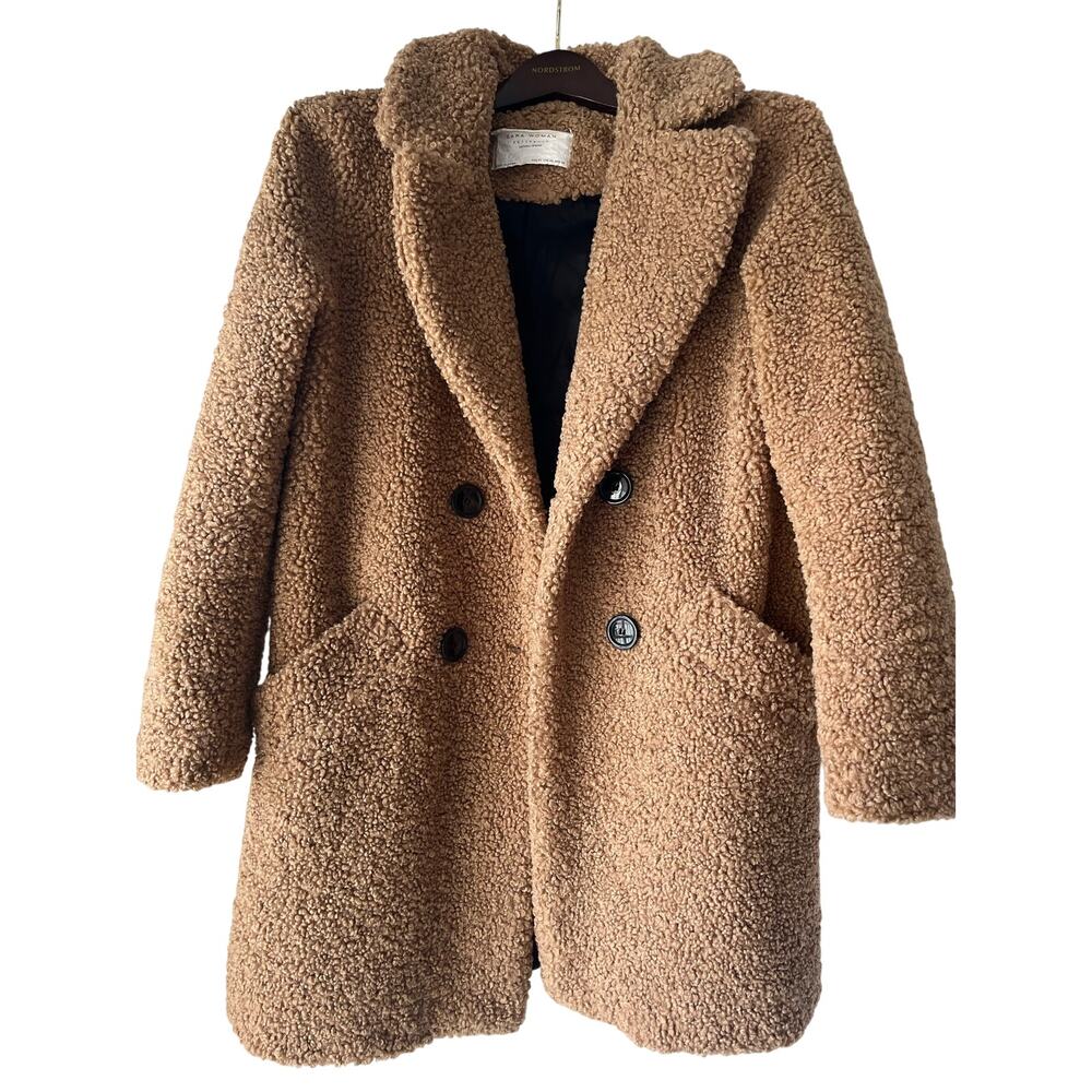 Zara Sherpa Coat